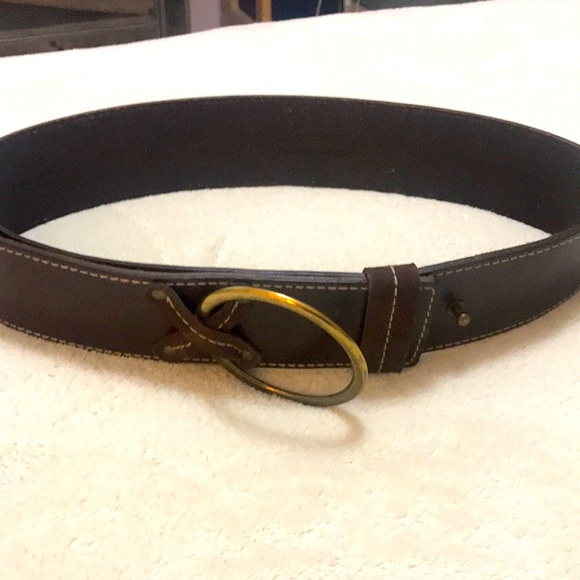Vintage Genuine Leather Western Belt - Picture 5 of 12